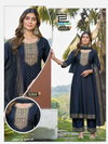 Sanju By Blue Hills Rayon Foil Printed Anarkali Kurti Set Suppliers In India